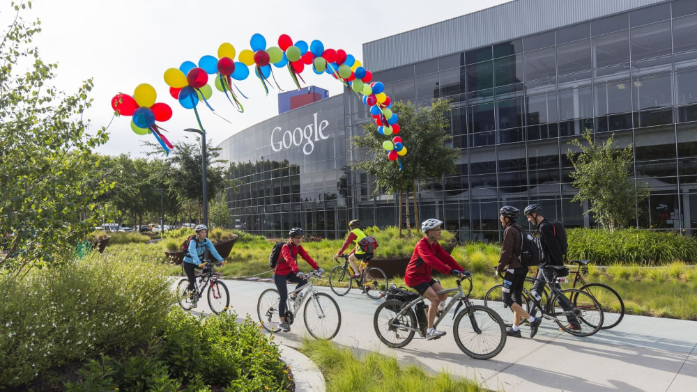 Google's campus-style office