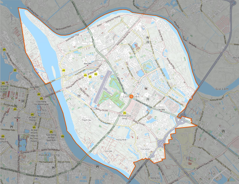 Hệ thống giao thông quận Long Biên