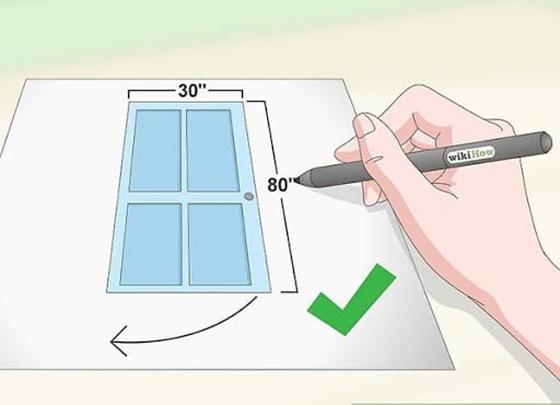 Đo chiều rộng đất