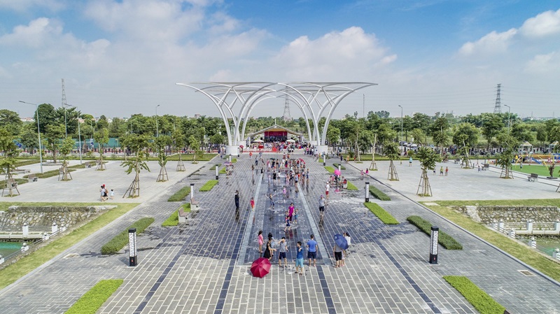 Tiện ích công viên âm nhạc khu đô thị Đô Nghĩa