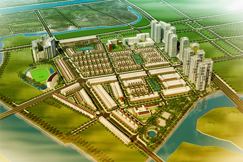 Mặt bằng tổng thể khu đô thị Him Lam Quận 7