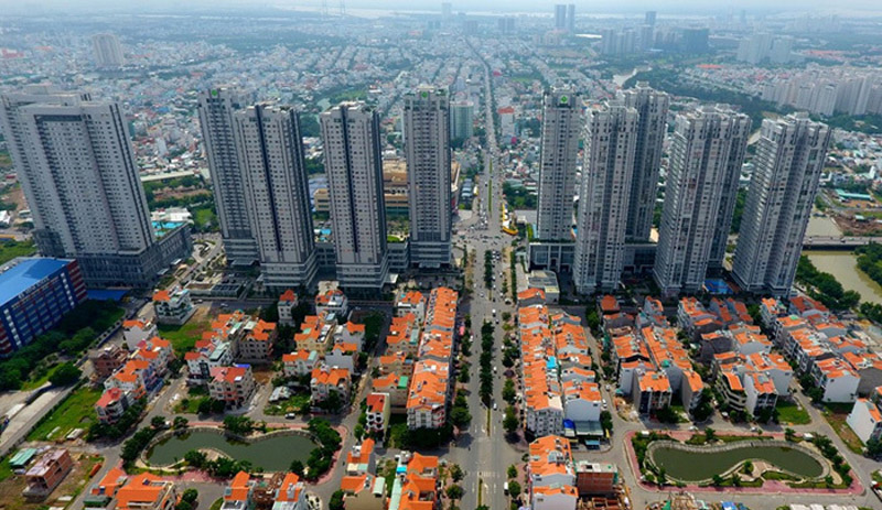 Khu đô thị Him Lam nhìn từ trên cao