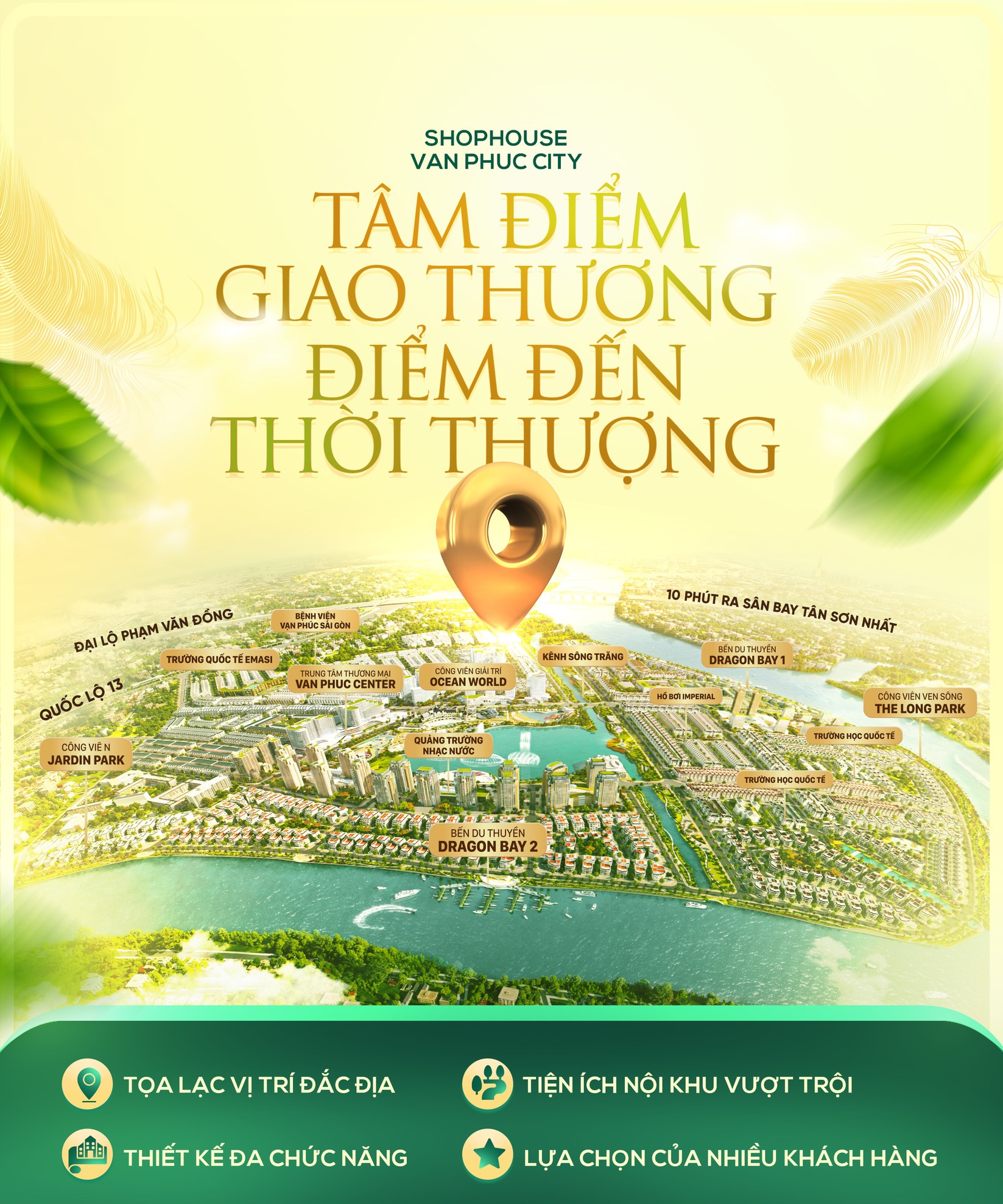 Tiện ích Vạn Phúc City