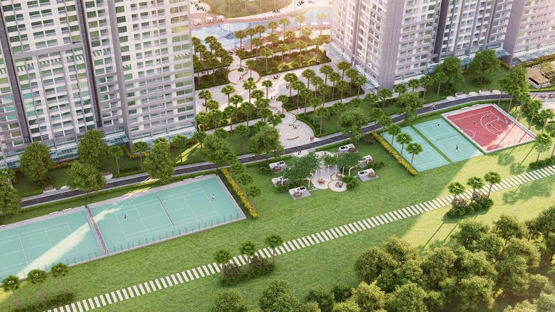 Sân thể thao ngoài trời Times City