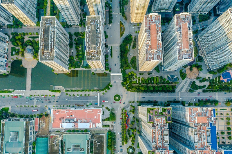 Khu đô thị Times City nằm trên địa bàn hai quận Hoàng Mai và Hai Bà Trưng