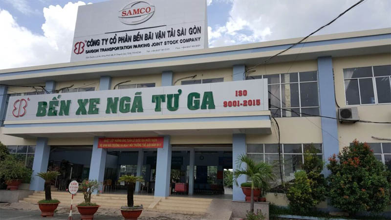 Bến xe gần Ngã Tư Ga