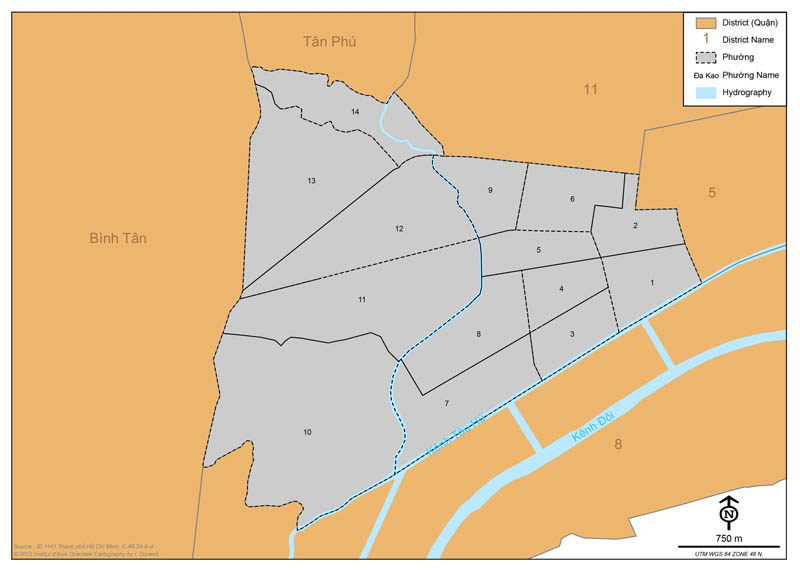 Bản đồ hành chính Quận 6