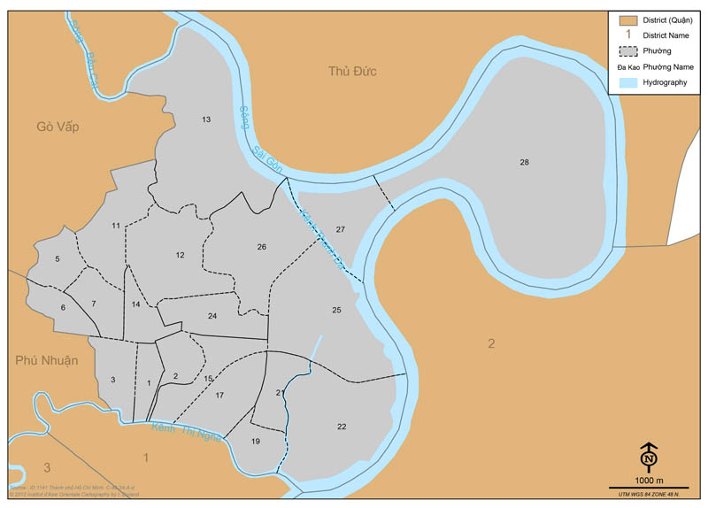 Quận Bình Thạnh giáp quận nào