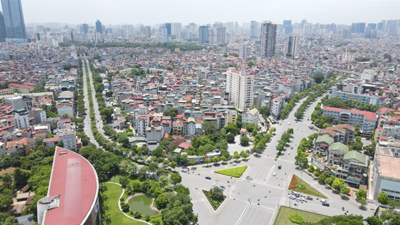 Quận Cầu Giấy là cửa ngõ phía Tây Hà Nội