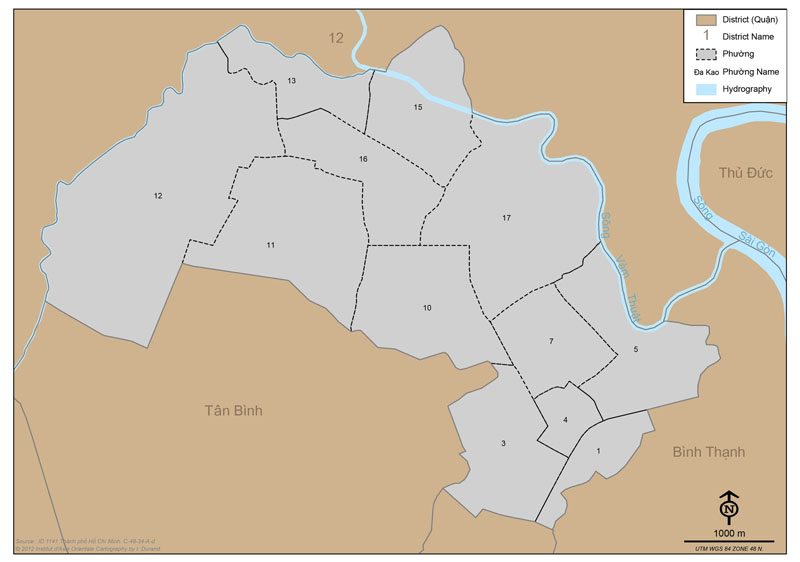 Vị trí địa lý quận Gò Vấp